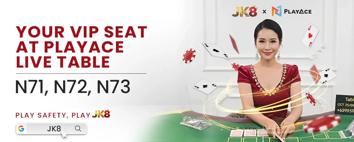 JK8 Live Casino Malaysia - Baccarat, Blackjack, Roulette Real Dealer
